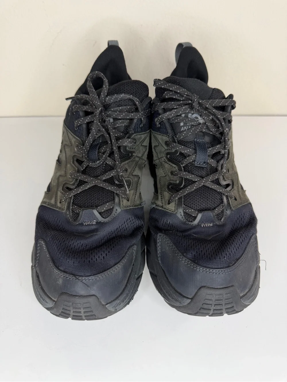 Hoka One One Anacapa Breeze Low Men's Size 13D Lace Up Black Hiking Shoes
